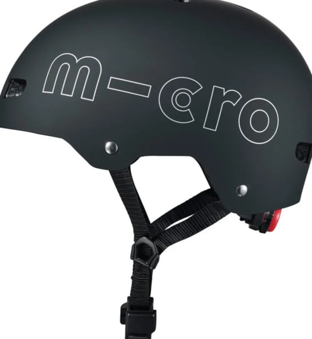 Micro Step Steppen^Helm ABS Deluxe Zwart