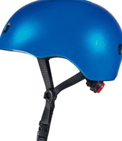 Micro Step Steppen^Helm Deluxe Blauw Metallic