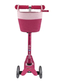 Micro Step Steppen^Mandje Stepmandje Katoen Roze