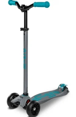 Micro Step Steppen|Buitenspeelgoed^Maxi Deluxe PRO Grijs Aqua