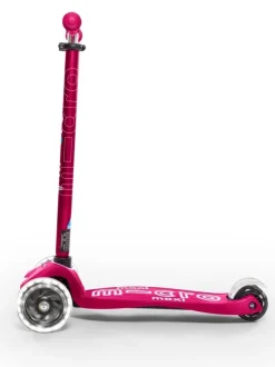 Micro Step Steppen|Buitenspeelgoed^Maxi Deluxe Roze Led