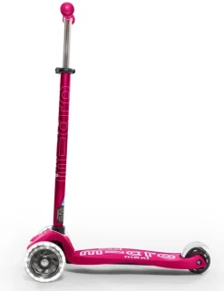 Micro Step Steppen|Buitenspeelgoed^Maxi Deluxe Roze Led