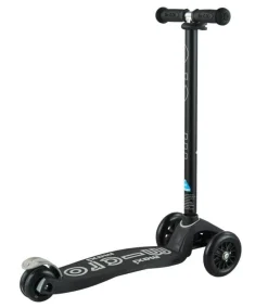 Micro Step Steppen|Buitenspeelgoed^Maxi Deluxe Zwart Grijs