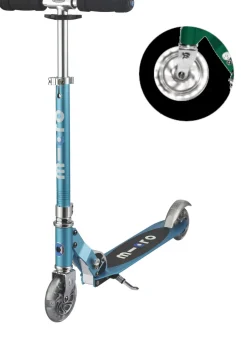 Micro Step Steppen|Buitenspeelgoed^Micro Sprite Ocean Blue LED