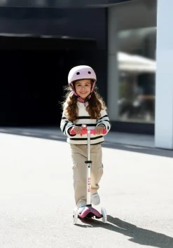 Micro Step Steppen^Mini Micro Deluxe Glitter Roze LED