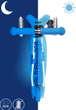 Micro Step Steppen^Mini Micro Deluxe Glow LED Plus Arctic Blue