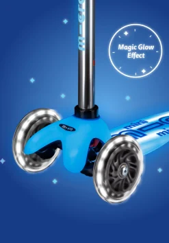 Micro Step Steppen^Mini Micro Deluxe Glow LED Plus Arctic Blue