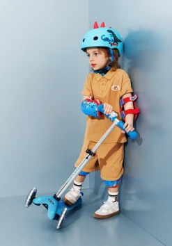 Micro Step Steppen^Mini Micro Deluxe Glow LED Plus Arctic Blue