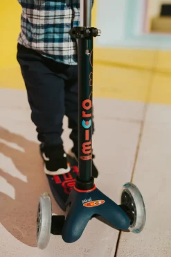 Micro Step Steppen|Buitenspeelgoed^Mini Deluxe Marineblauw Rood