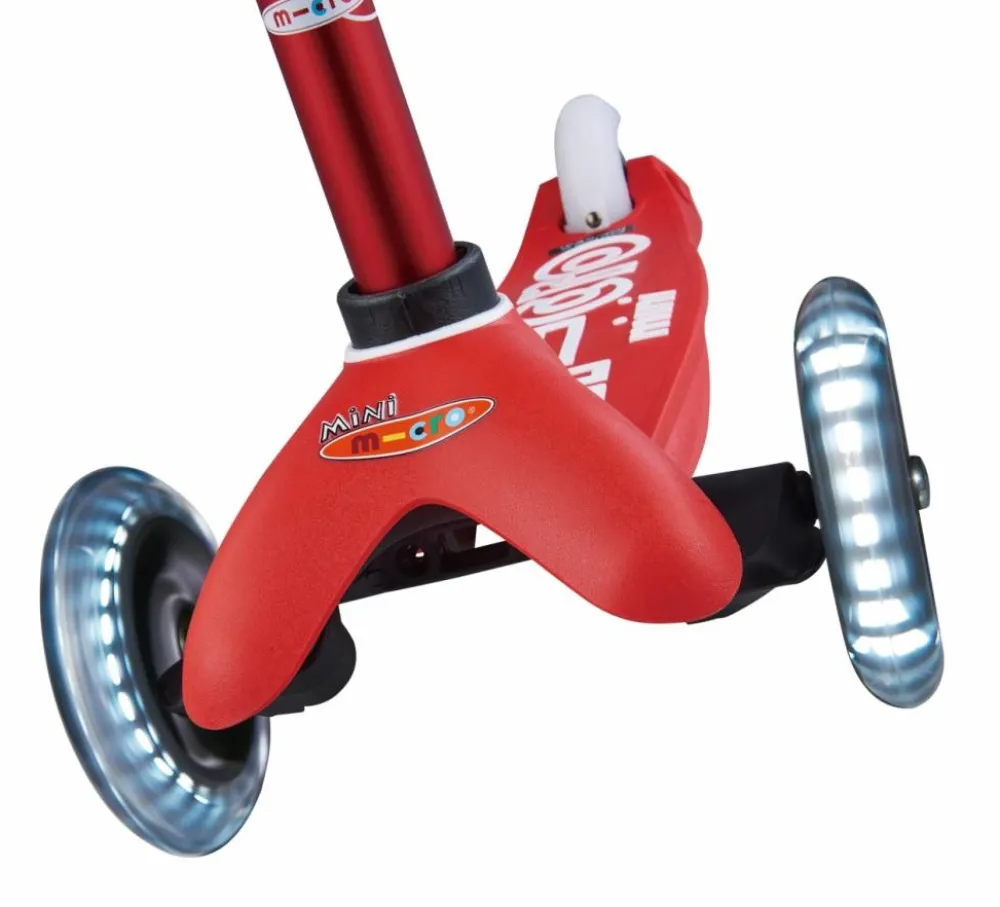 Micro Step Steppen^Mini Deluxe Rood Led