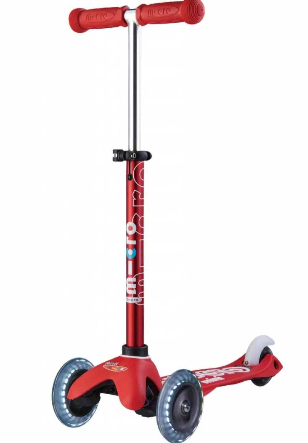 Micro Step Steppen^Mini Deluxe Rood Led
