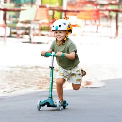 Micro Step Steppen^Mini Deluxe ECO Mint LED