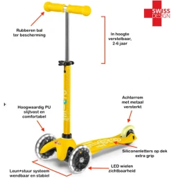 Micro Step Steppen^Mini Deluxe ECO Mint LED