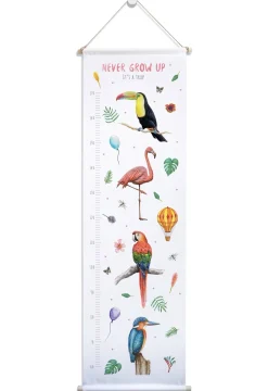 World of Mies Groeimeters^MiesToGo Groeimeter Vogels Roze
