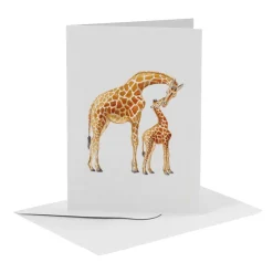 World of Mies Wenskaarten^MiesToGo Wenskaart Giraf