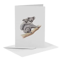 World of Mies Wenskaarten^MiesToGo Wenskaart Koala's