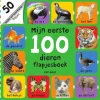 Houtendiershop Peuterboeken^Mijn eerst 100 dieren flapjesboek