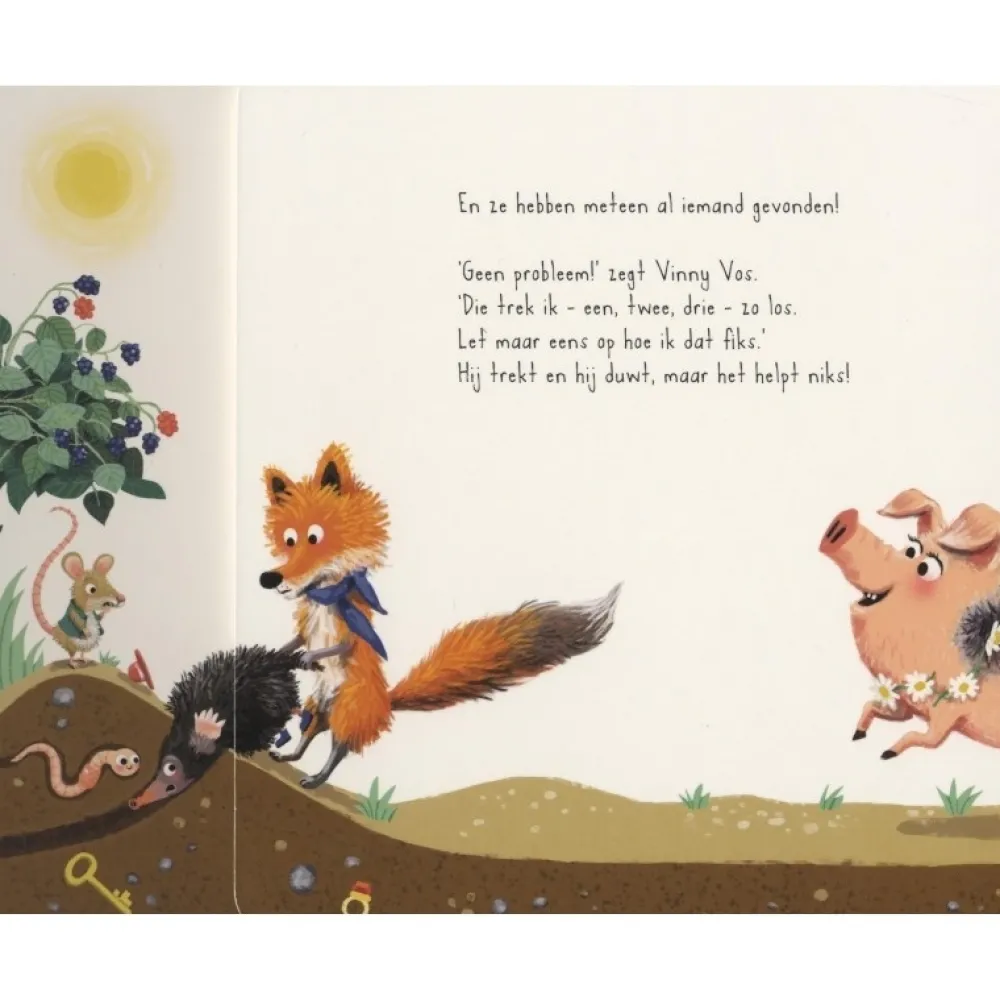 Veltman Uitgevers Bekijk Alles^O-oh, Mol zit vast in het muizenhol!