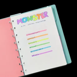 Ooly Creatief^Markeerstiften Mini Monster Geur set 6-delig