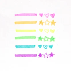 Ooly Creatief^Markeerstiften Sweet Mini set 6-delig