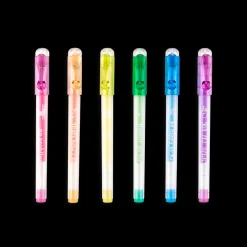 Ooly Creatief^Mini Gel Pennen Funtastic Friends set 6-delig