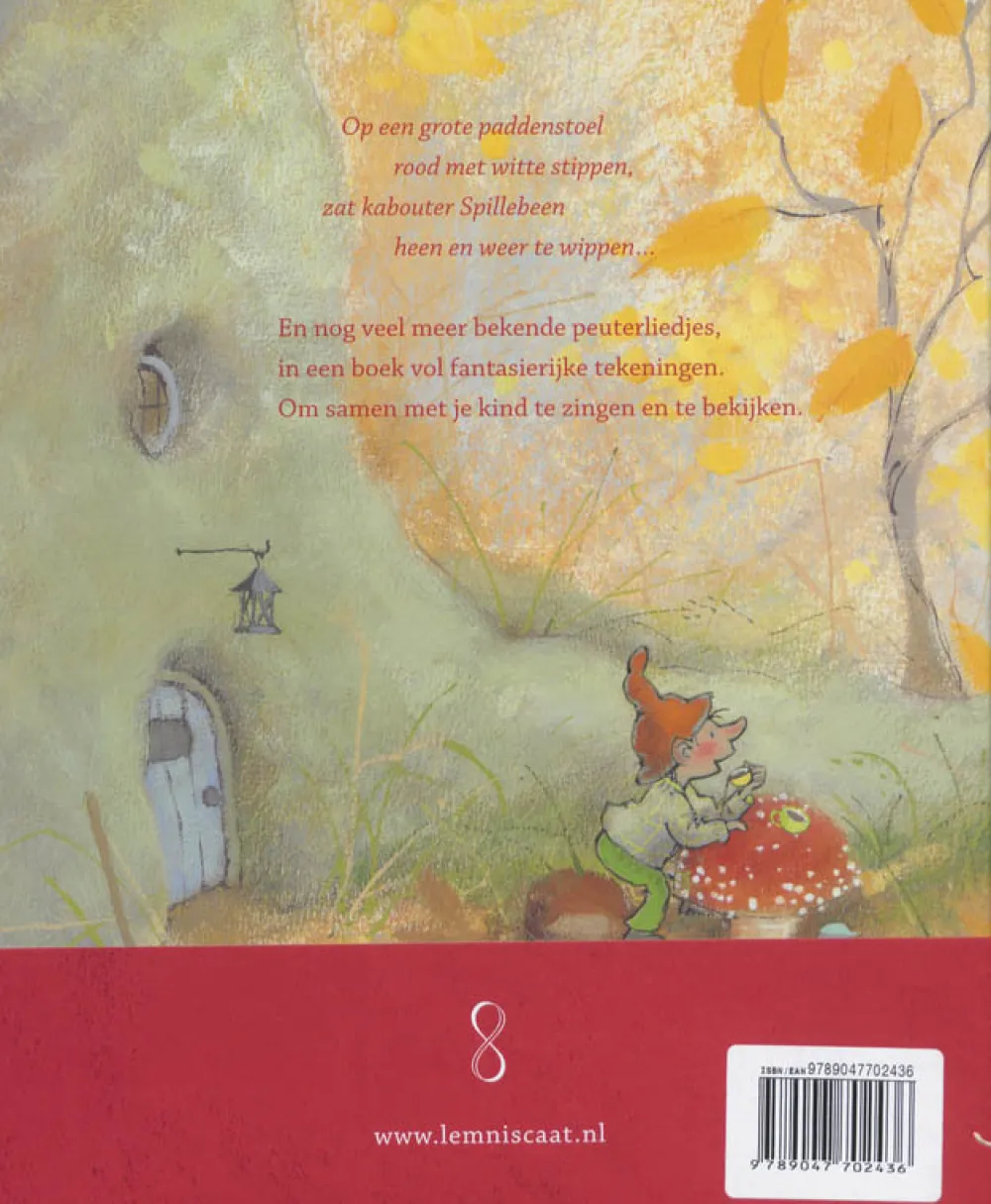 Lemniscaat Rijmen, Versjes En Liedjes|Bekijk Alles^Op een grote paddenstoel
