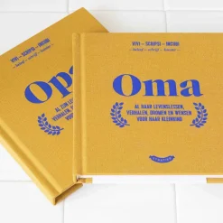 Houtendiershop Educatieve Boeken|Kleine Cadeaus^Opa Invulboek voor Kleinkind