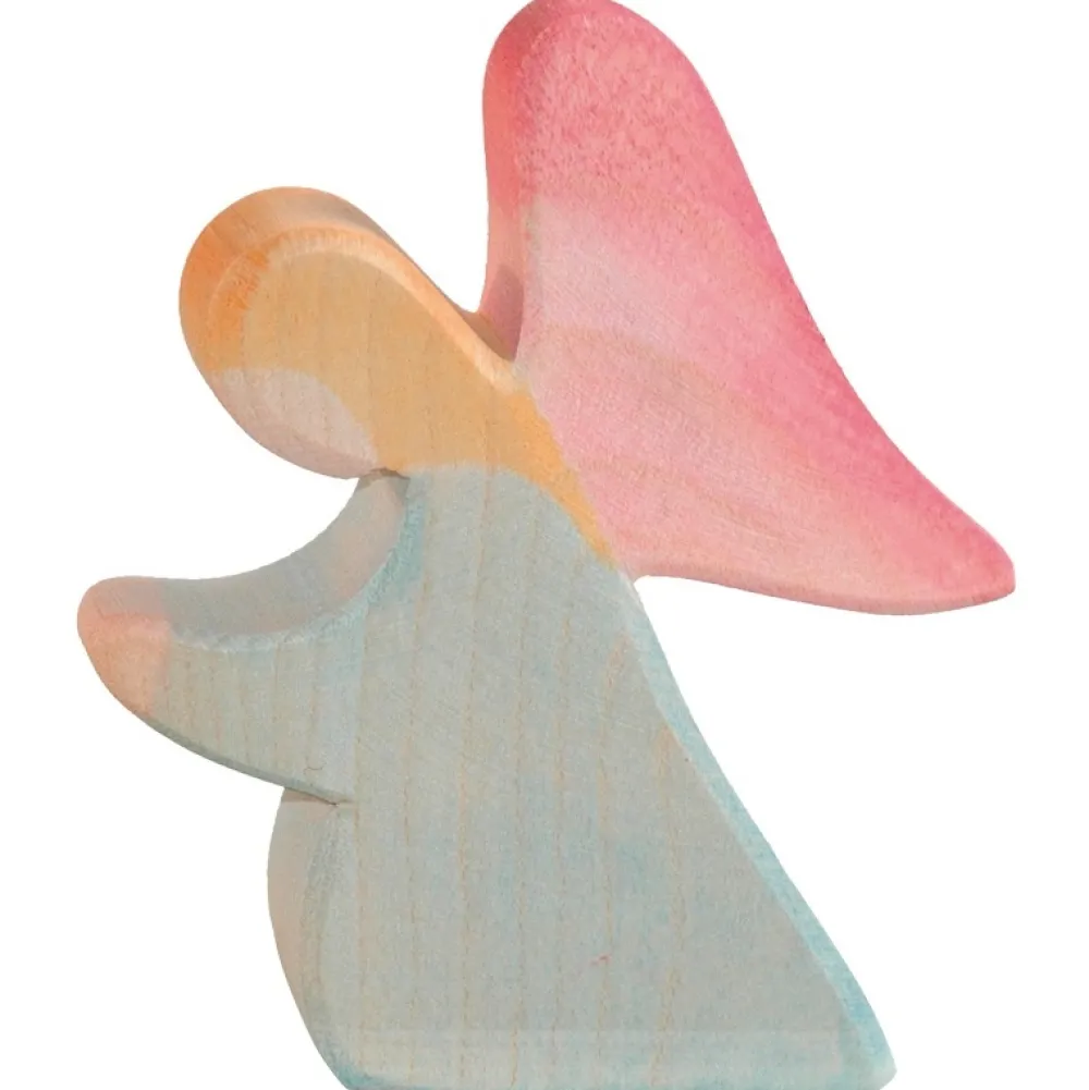 Ostheimer Kerst En Seizoen|Kerstcadeautjes^Engel Knielend Blauw 4015