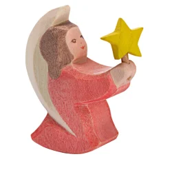 Ostheimer Kerst En Seizoen|Kerstcadeautjes^Engel Roze met Ster 42023