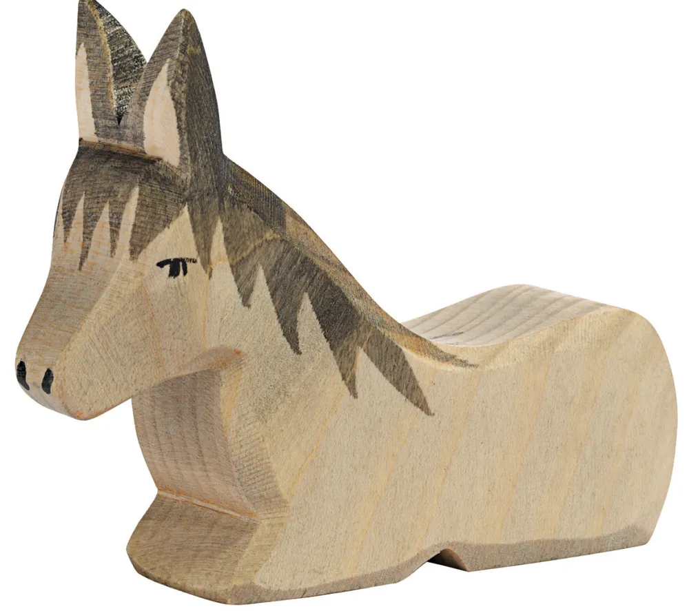 Ostheimer Boerderijdieren|Paardachtigen^Ezel Liggend 42117