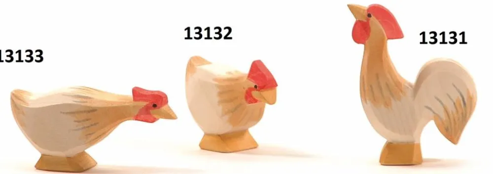 Ostheimer Boerderijdieren|Kippen^Haan Oker 13131