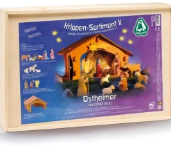 Ostheimer Kerst En Seizoen|Kerstcadeautjes^Kerststal II Complete Set 13-delig 60201