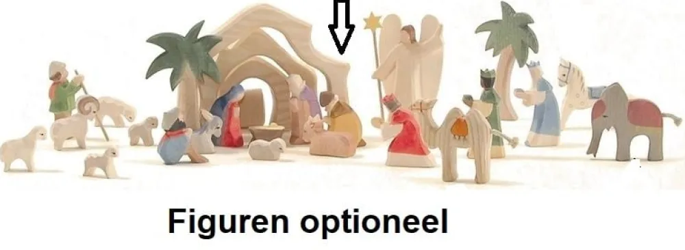 Ostheimer Kerst En Seizoen|Kerstcadeautjes^Kerststal Mini 4-delig 66560