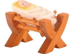 Ostheimer Kerst En Seizoen|Kerstcadeautjes^Kribbe met Kind 2-delig 42113