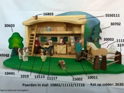 Ostheimer Figuren En Toebehoren^Paardenstal 5550111