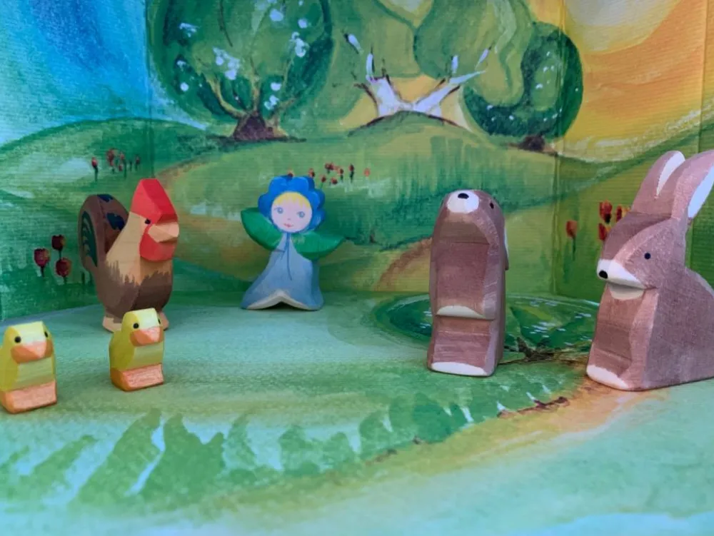 Ostheimer Figuren En Toebehoren|Kerst En Seizoen^Paasset 7-delig met Diorama 60305