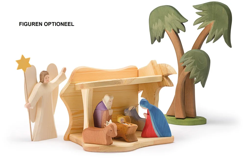 Ostheimer Kerst En Seizoen|Kerstcadeautjes^Stal Kerststal Klein 5550114