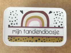 Pepermints Kleine Cadeautjes|Kleine Cadeaus^Tandendoosje Regenboog