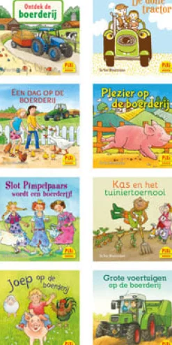 De Vier Windstreken Prentenboeken|Uitdeelcadeautjes^Pixi serie 11: Op de Boerderij