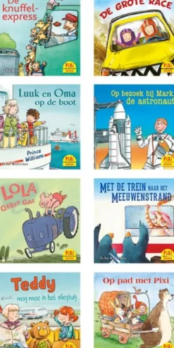De Vier Windstreken Prentenboeken|Uitdeelcadeautjes^Pixi serie 10: Reizen