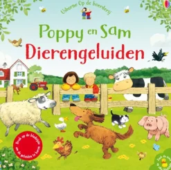 Uitgeverij Usborne Bekijk Alles^Poppy en Sam Dierengeluiden