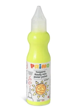 Primo Creatief^Plakkaatverf in Spuitflesje Fluor Geel 50ml