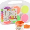 Primo Creatief^Vingerverf Fluor 6 Potjes (6x100g)
