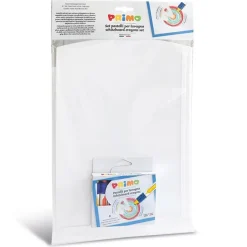 Primo Creatief^Waskrijt 8 stuks met Grip en Whiteboard