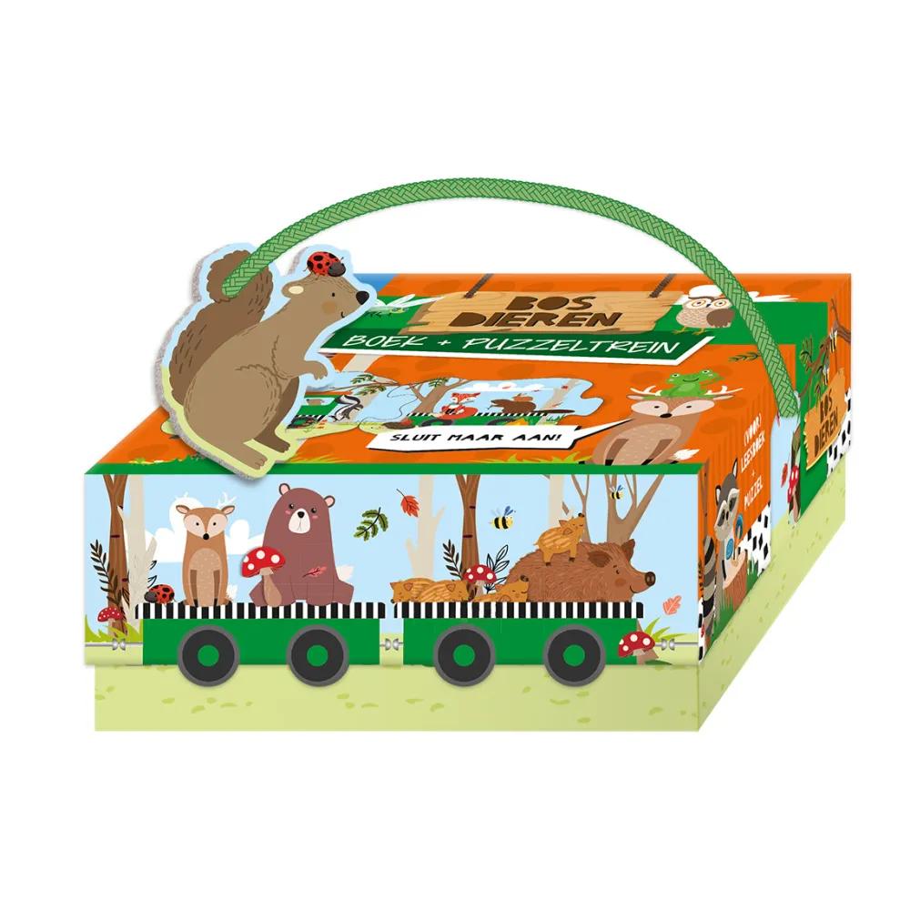 De Lantaarn Bekijk Alles^Puzzeltrein Bosdieren