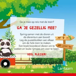 De Lantaarn Peuterboeken^Puzzeltrein Dierentuin