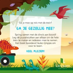 De Lantaarn Peuterboeken^Puzzeltrein Dino's