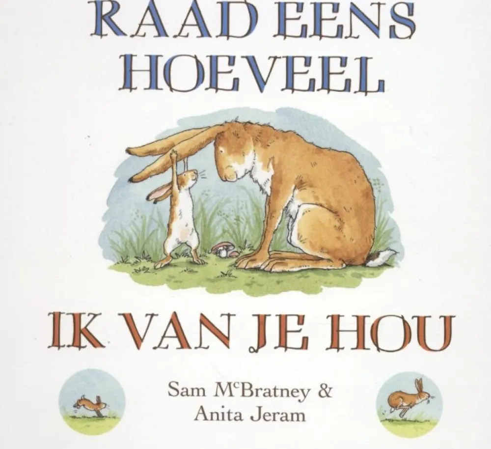 Lemniscaat Prentenboeken^Raad eens hoeveel ik van je hou