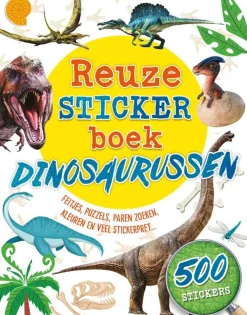 Houtendiershop Hobbyboeken^Reuzestickerboek Dinosaurussen