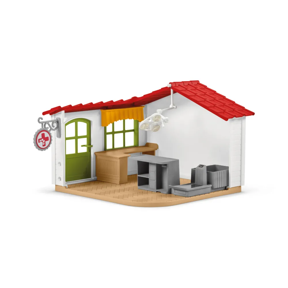 Schleich Farm World^Dierenartspraktijk met Dieren 42502